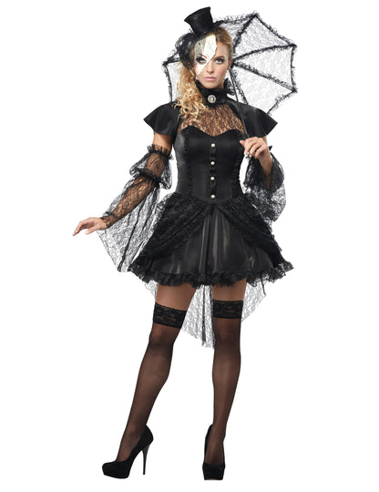 Halloween Ženska gotska lutka preobleka