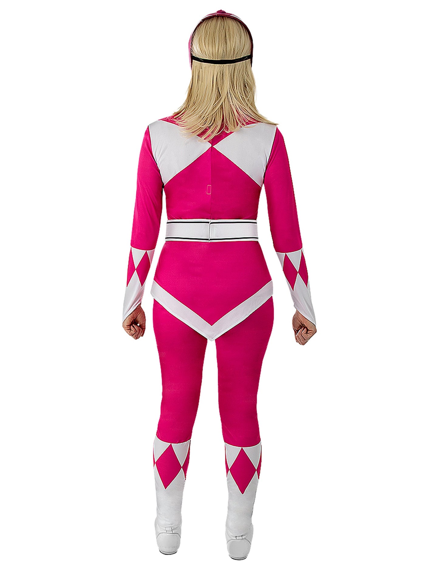Odrasel roza kostum Power Ranger