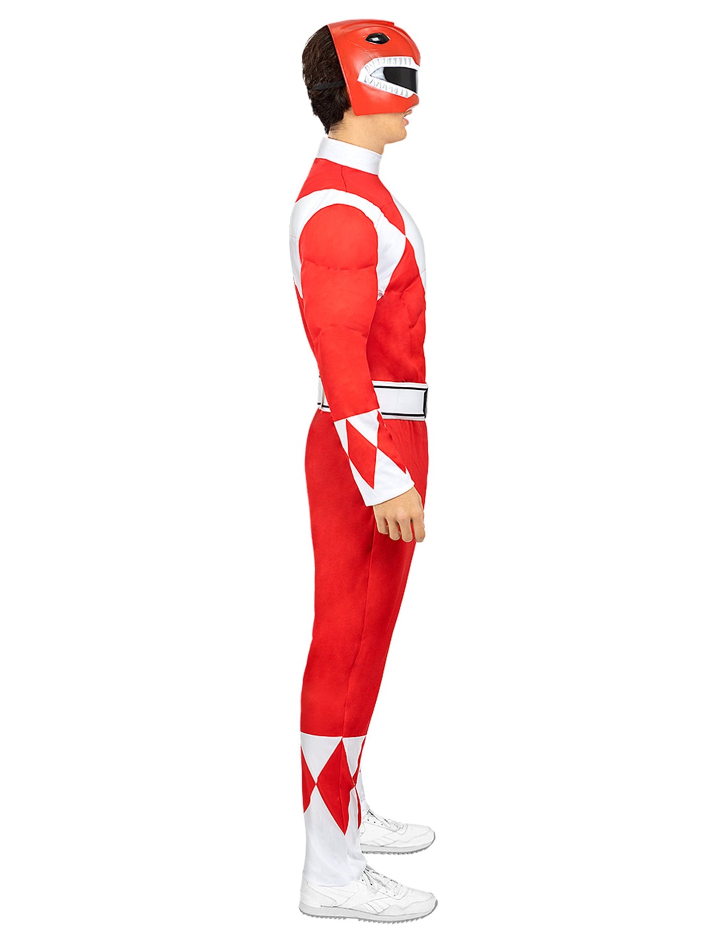 Rdeči kostum Power Ranger za odrasle
