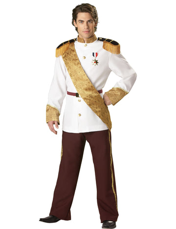 Princ preobleka za bele in rjave moške - razkošje