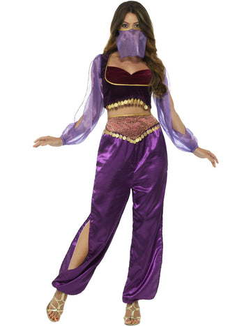 Kostume violette arabske princese