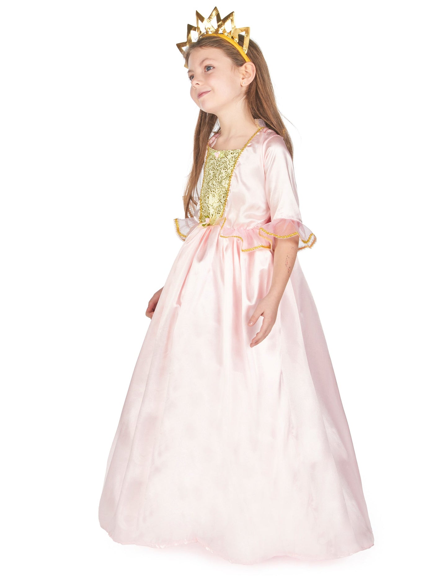 Princesa preobleka s tiara deklico