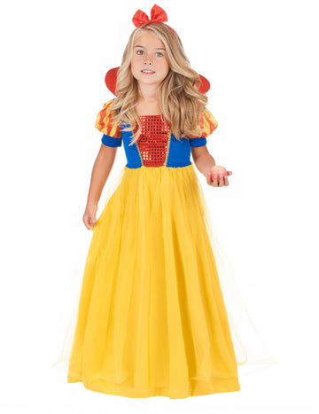 Princess kostum z dekliškim naglavnim trakom