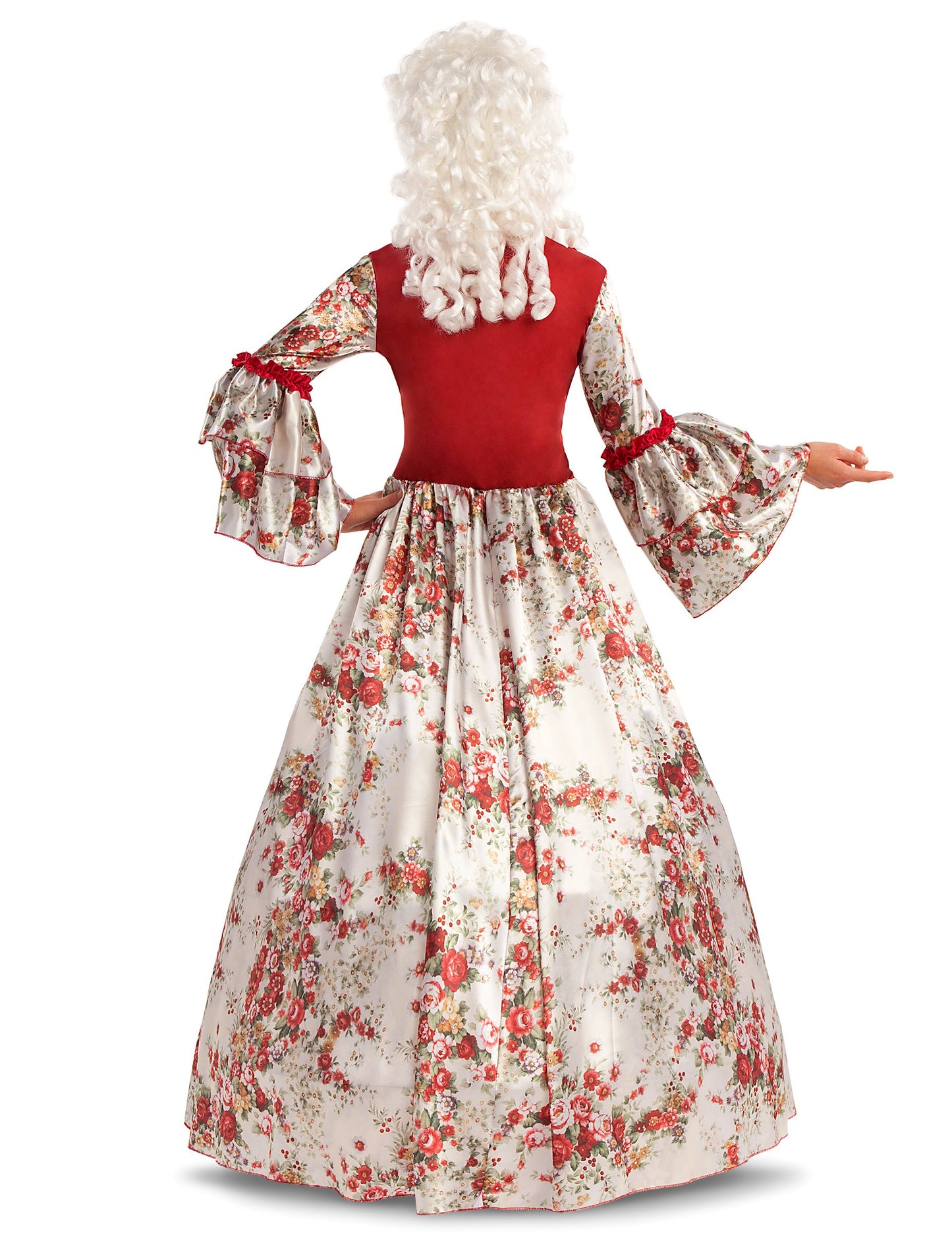 Ženska kostume cvetne baročne princese