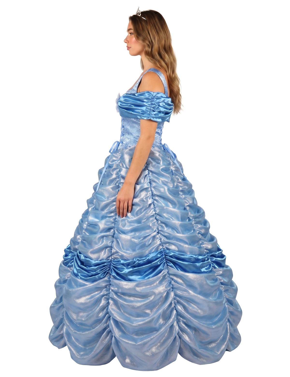 Vrhunski kostum modre princese za ženske