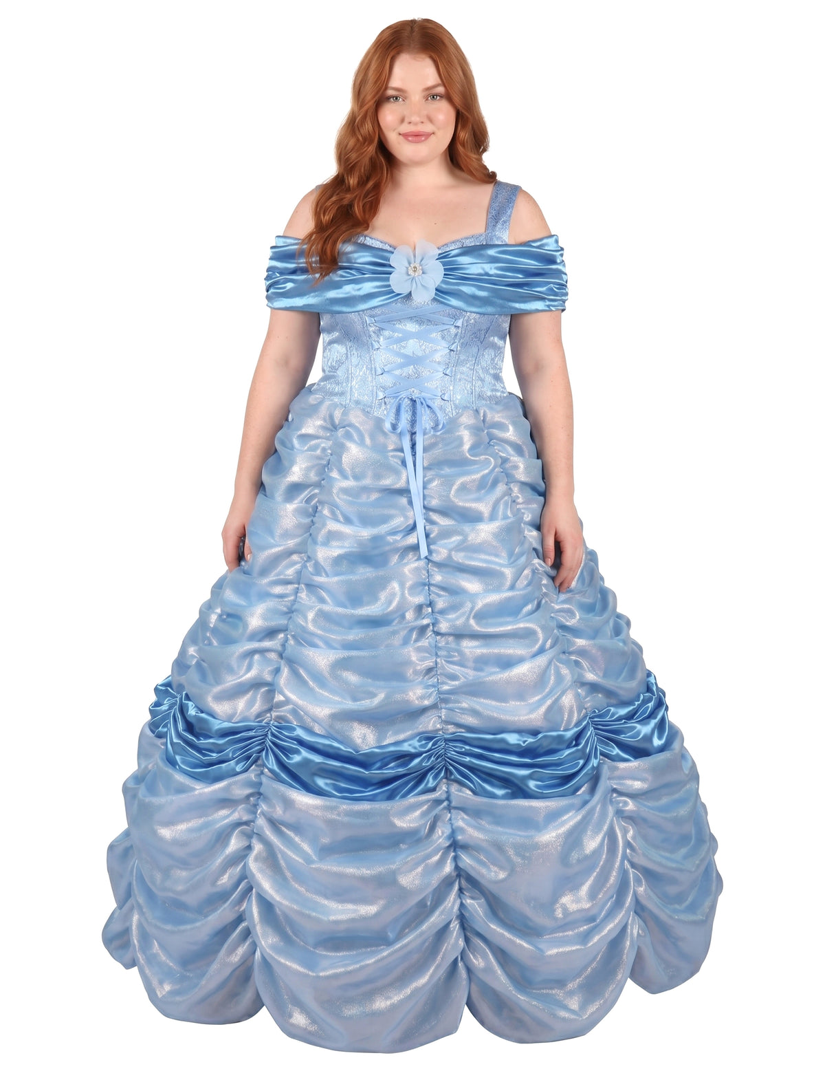 Vrhunski kostum modre princese za ženske
