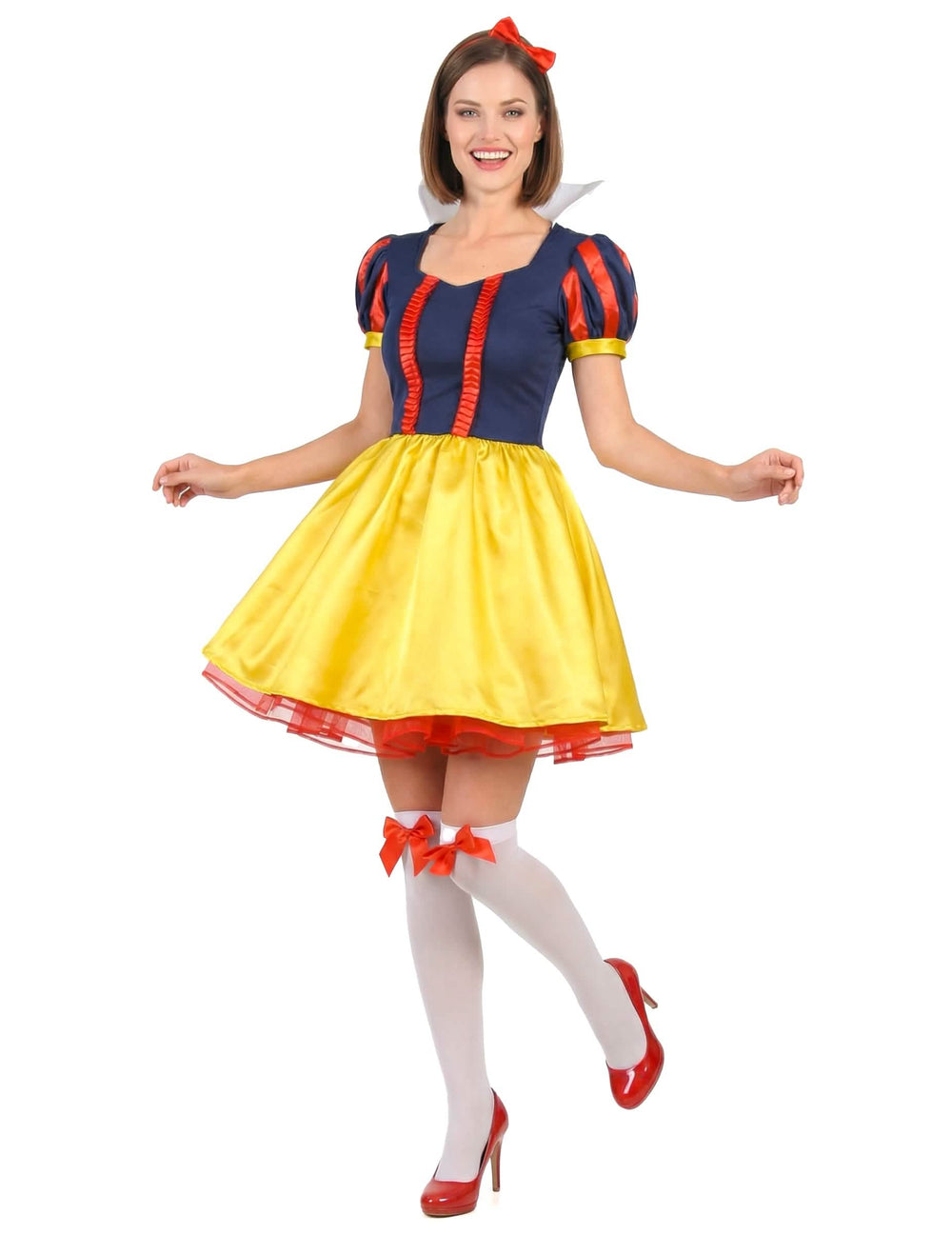 Pogled od spredaj na kostum Princesa sedmih palčkov