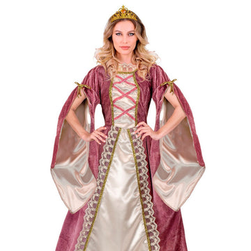 Srednjeveška princesa roza in bele ženske