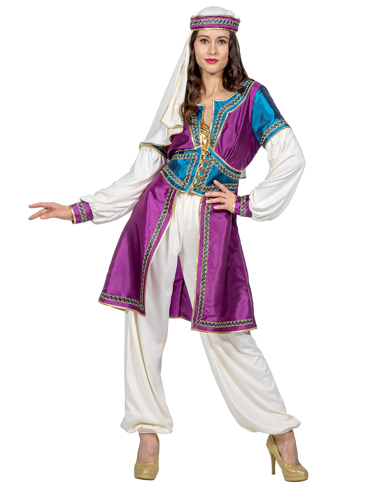 Razkošen ženski kostum orientalske princese
