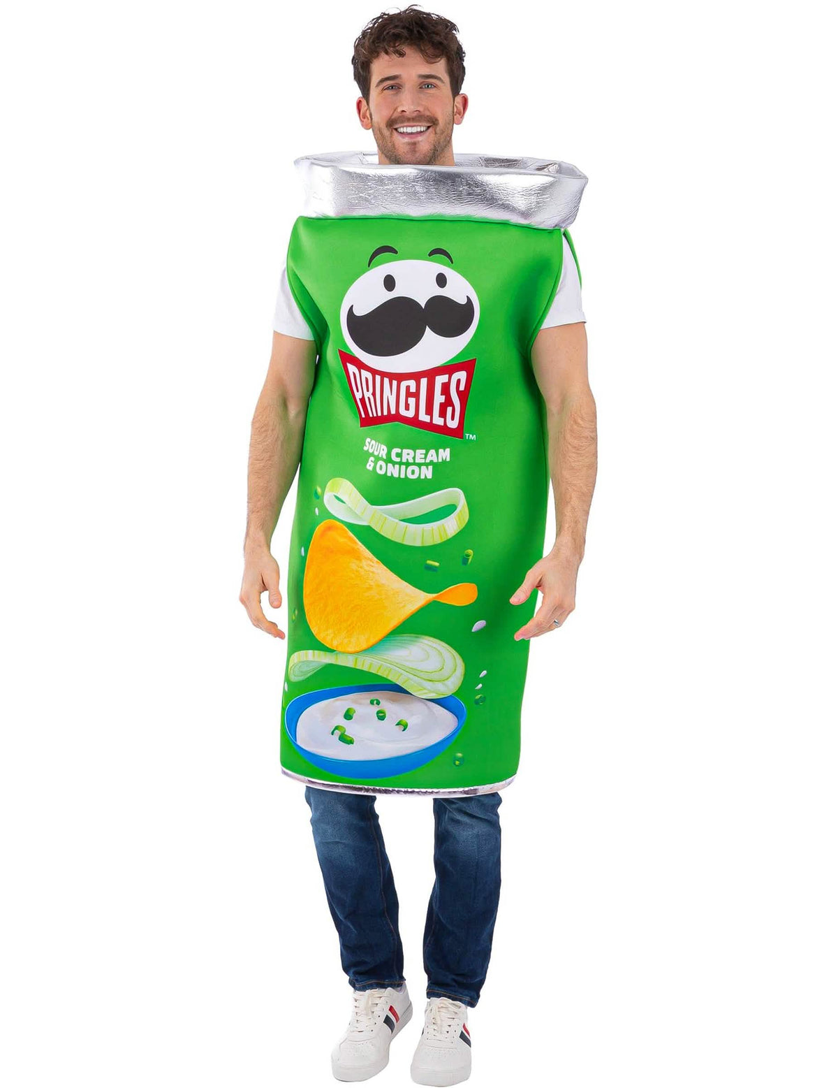 Odrasli kostum Pringles® z okusom kisle smetane in čebule