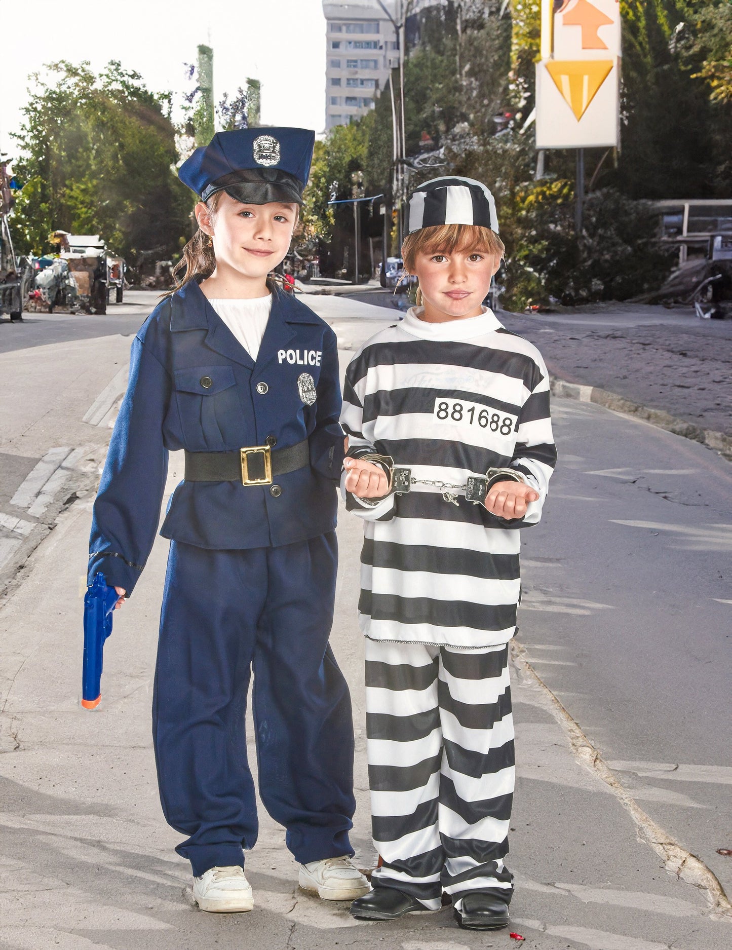 Otroški zaporniški kostum