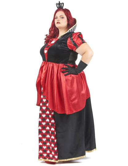 Ženski kostum dolge srčne kraljice