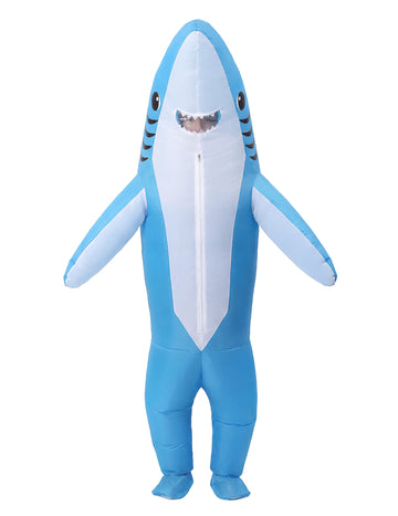 Kostum za napihljivega morskega psa za odrasle