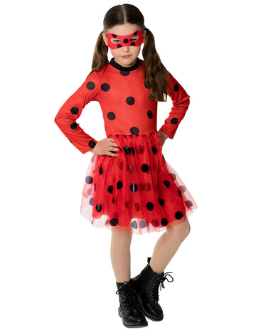Čudežna obleka Ladybug in kostum s spodnjim kostumom