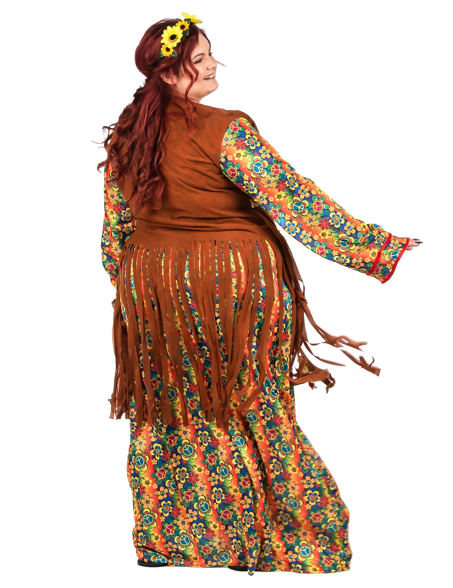 Hippie ženska hipi dolga obleka hipi