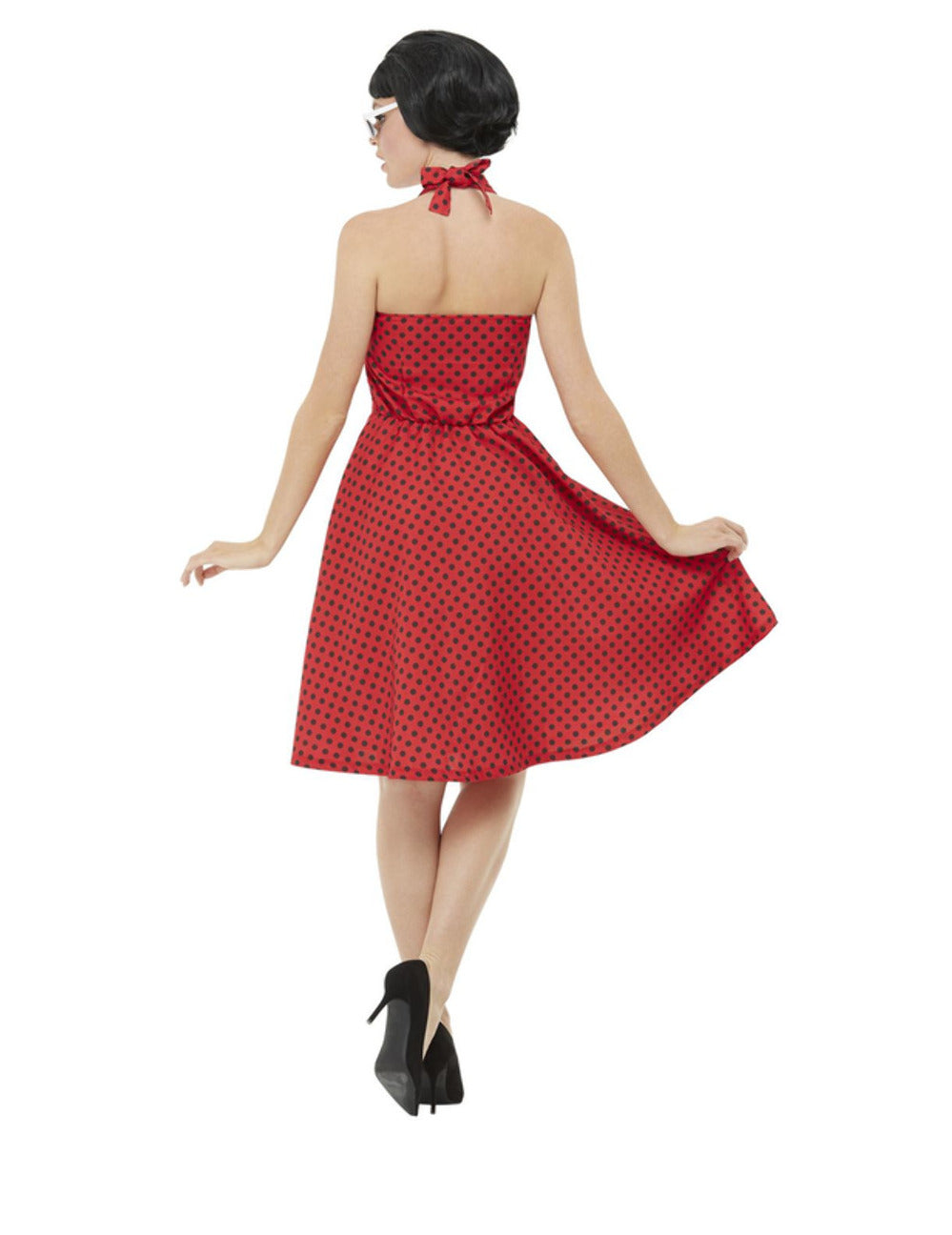 Rockabilly 50 -ih rdeči kostum