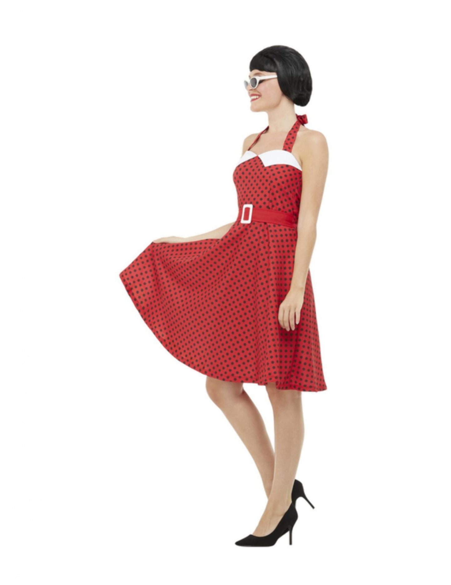 Rockabilly 50 -ih rdeči kostum