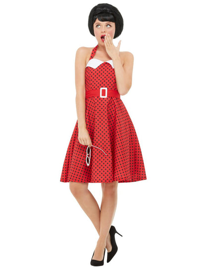 Rockabilly 50 -ih rdeči kostum