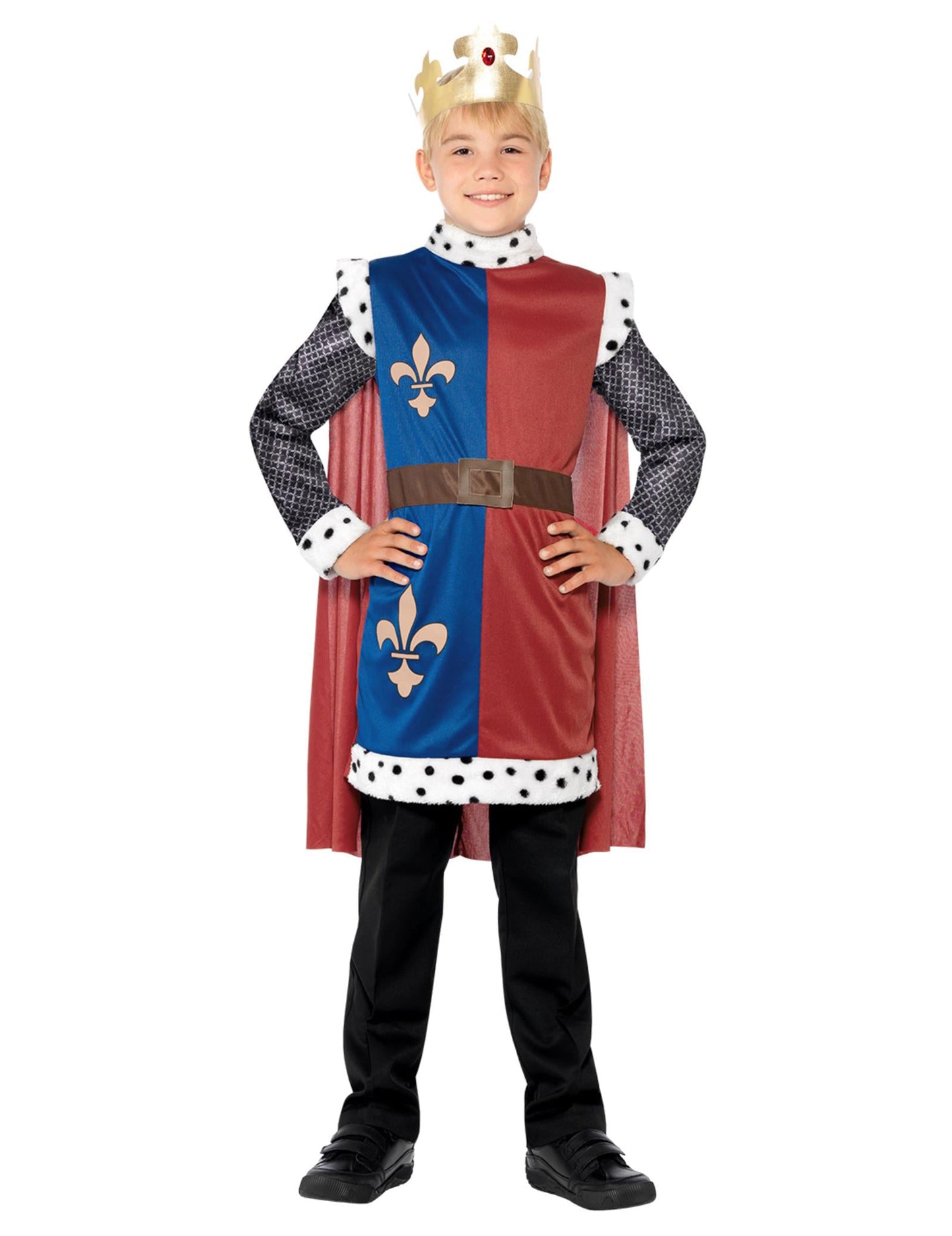 Médieval Boy King Costume
