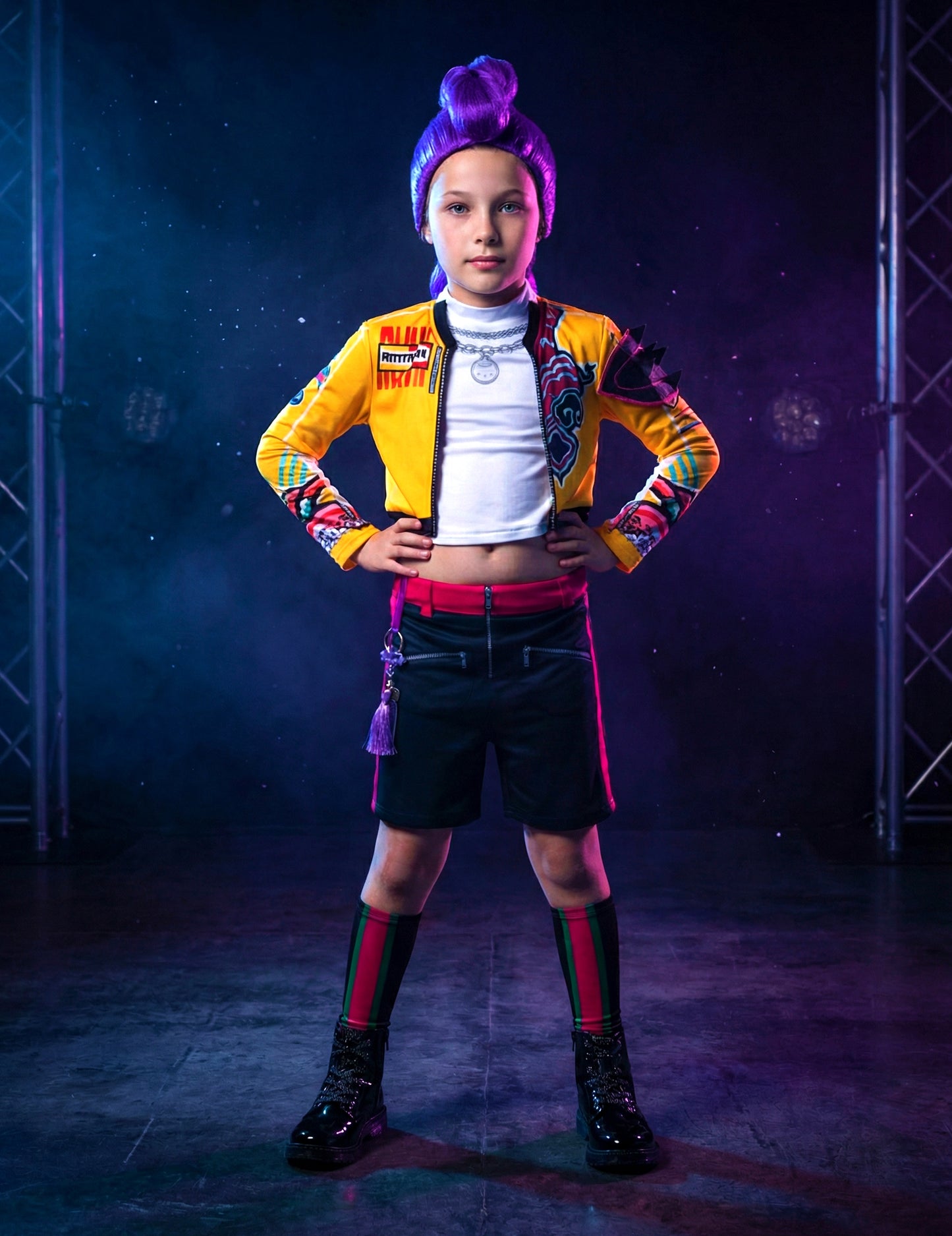 Kostum Rumi Kpop Demon Hunter™ za dekleta 