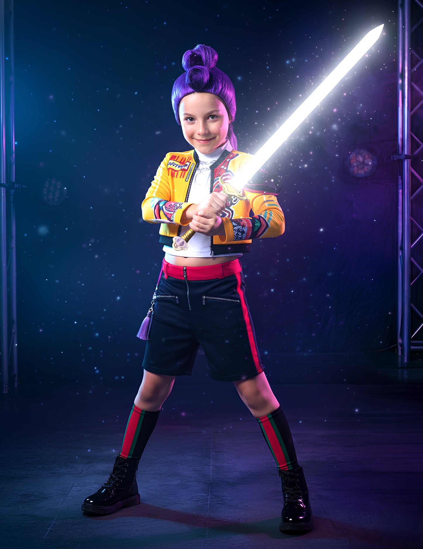 Kostum Rumi Kpop Demon Hunter™ za dekleta 