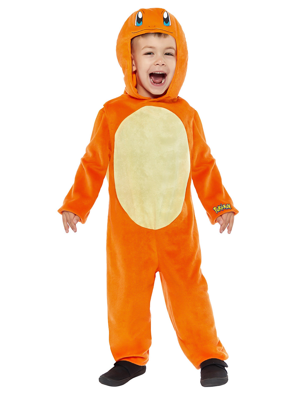 Déguisement Salamèche Pokémon™ pour enfant orange avec capuche
