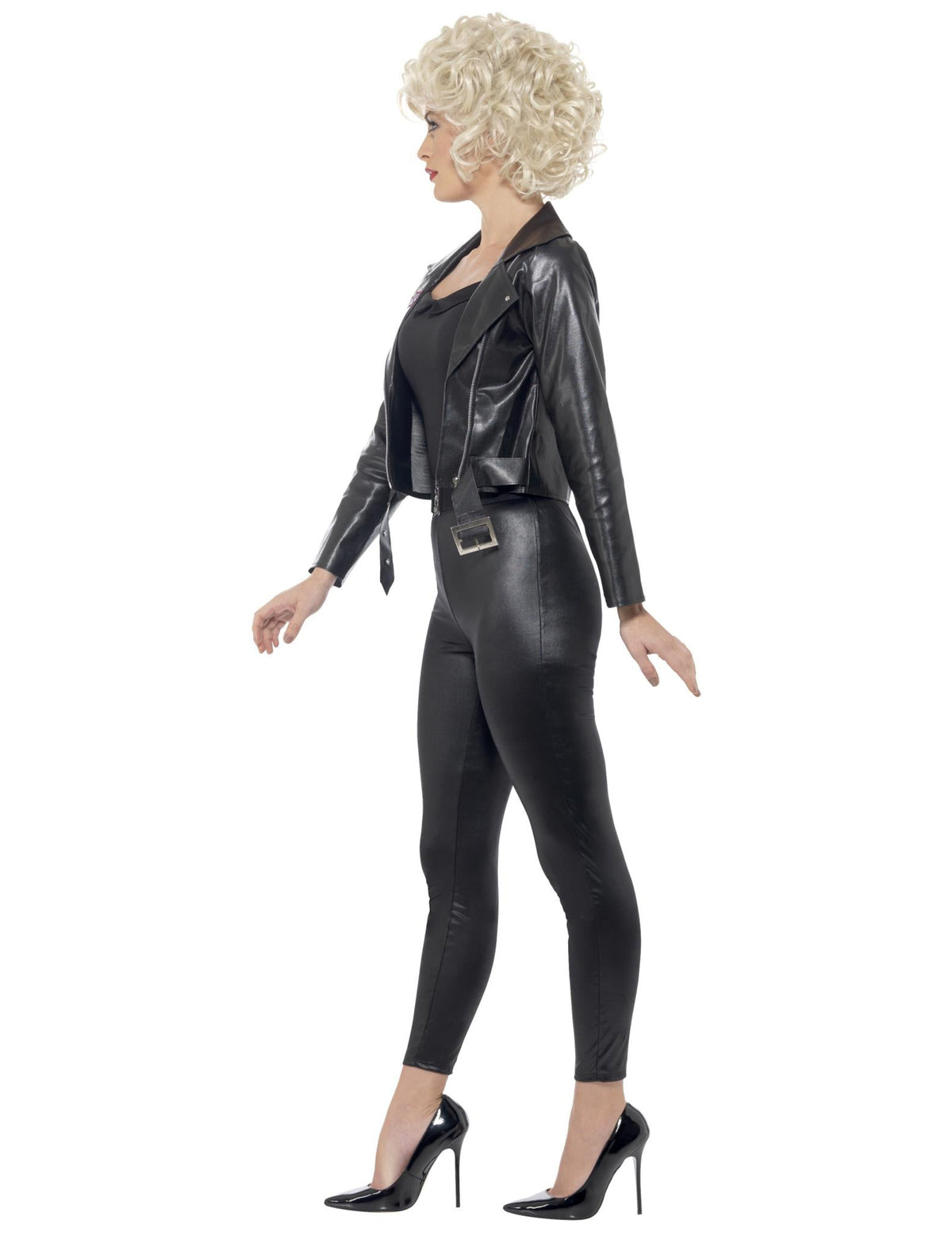 Vue de profil du déguisement Sandy Grease™ pour femme
