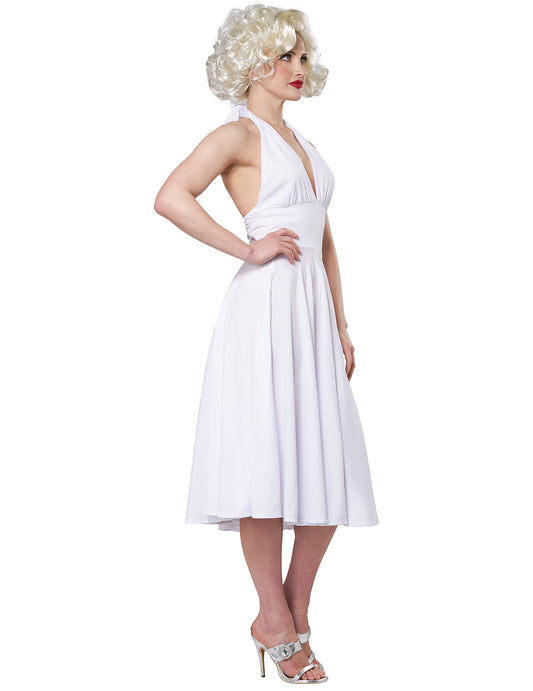 Vue de profil du déguisement Sexy Marilyn