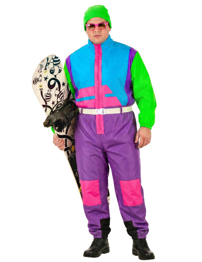 Veliki kostum za deskarje za odrasle Fluo