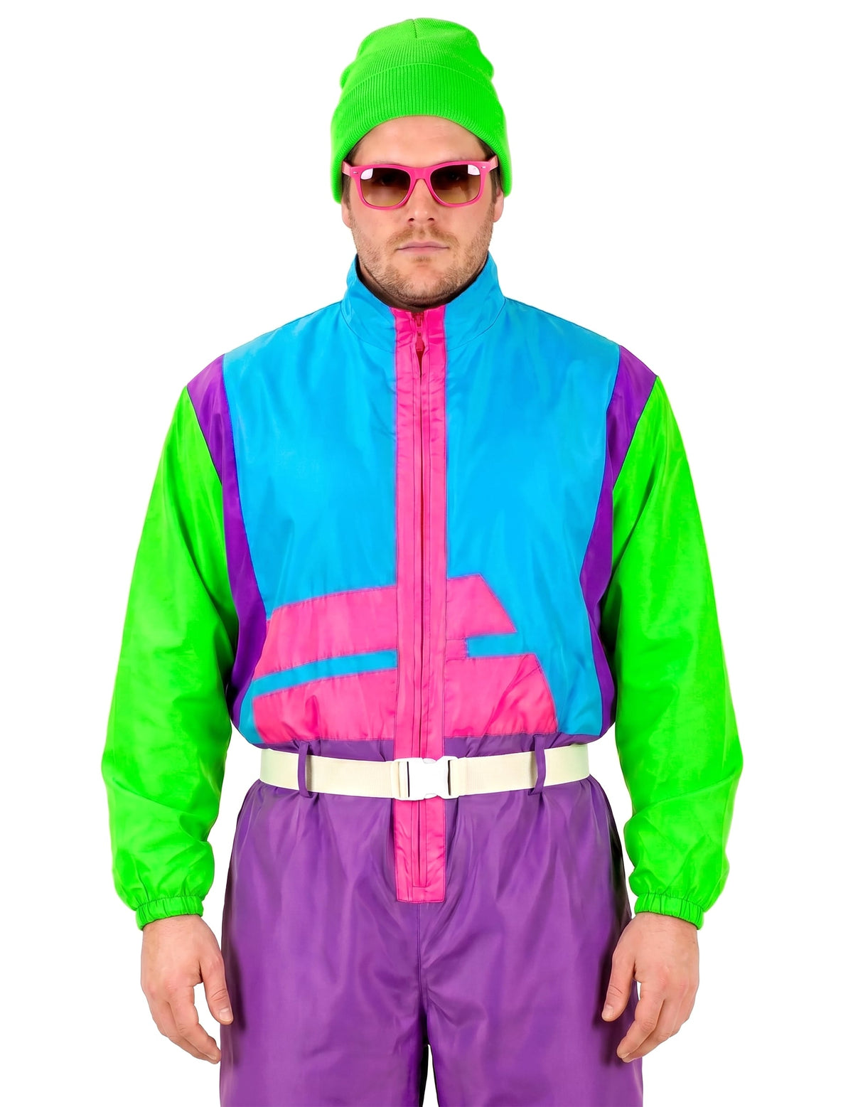 Veliki kostum za deskarje za odrasle Fluo