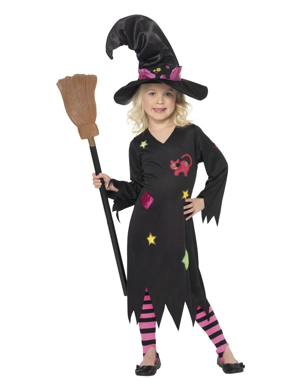Halloween čarovniška čarovnica preoblečena