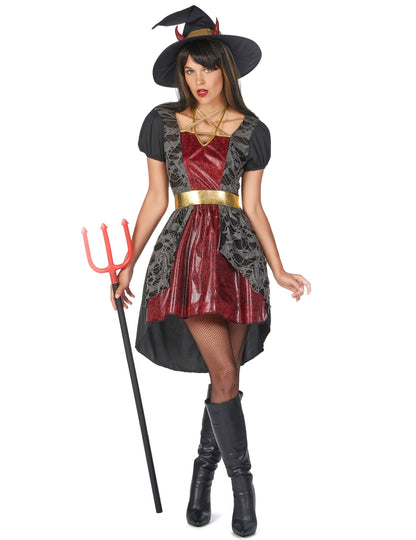 Diabolična čarovniška preobleka