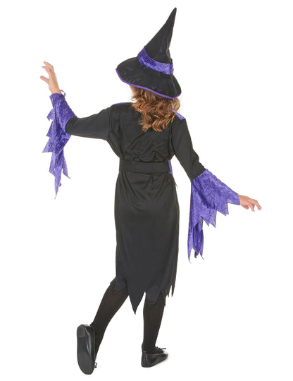 Halloween dekle vijolična preobleka