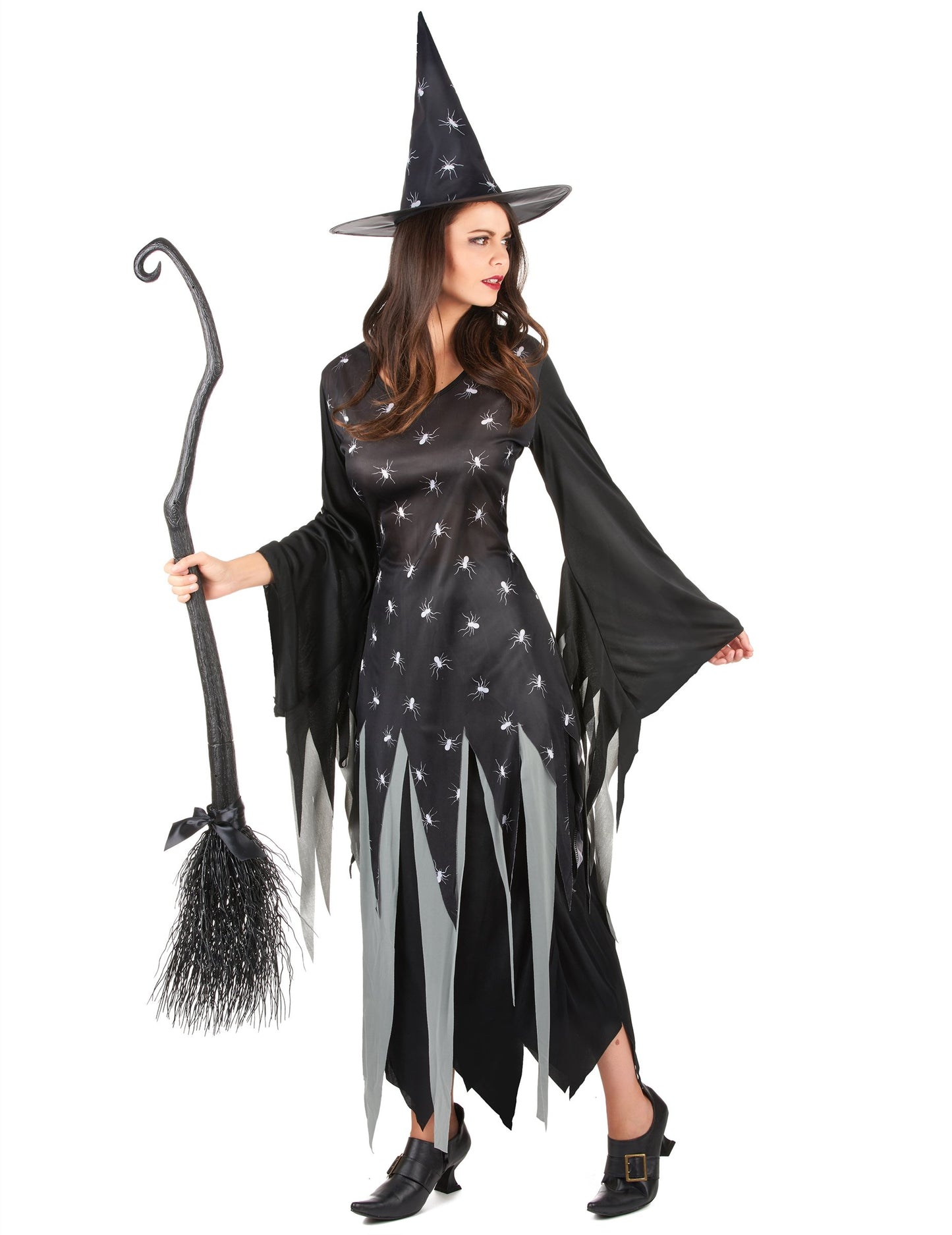 Halloween dolgočasno čarovniška kostum