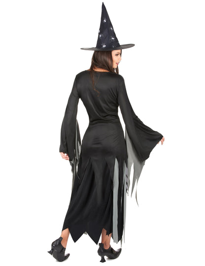 Halloween dolgočasno čarovniška kostum