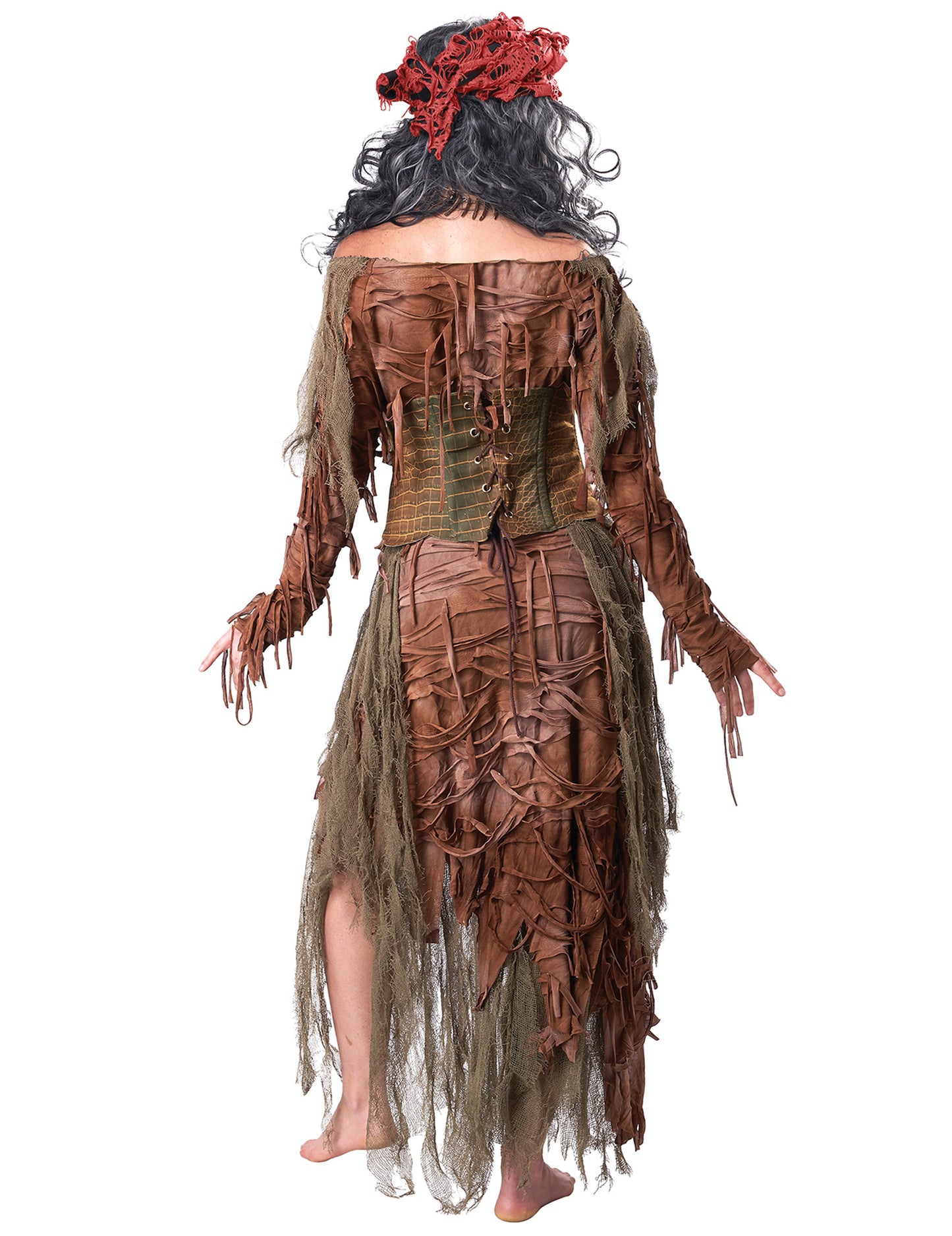 Luksuzni kostum močvirske vudu čarovnice za ženske 
