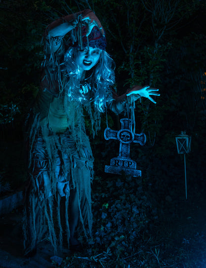 Luksuzni kostum močvirske vudu čarovnice za ženske 