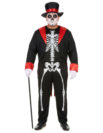 Déguisement squelette chic homme