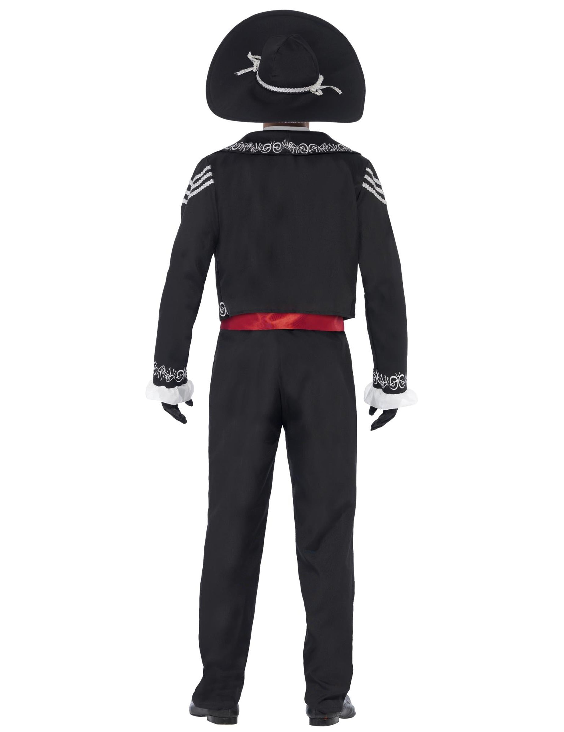 Zadnji pogled na masko mehiškega okostnjaka