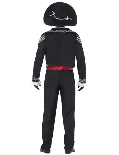 Zadnji pogled na masko mehiškega okostnjaka