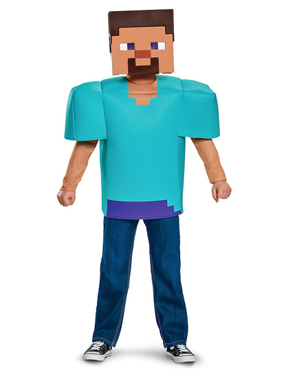 Steve Classic Minecraft otroški kostum