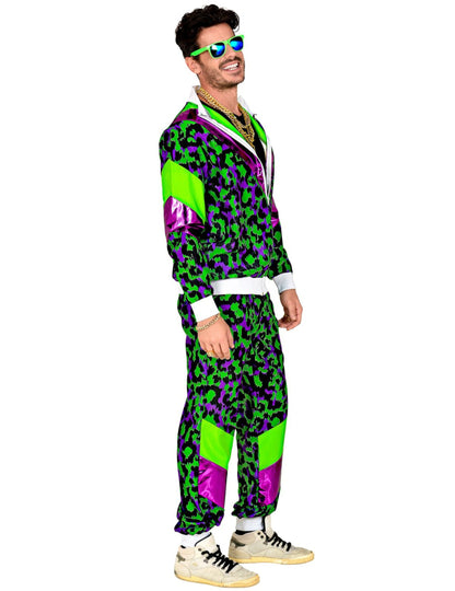 Fluo Adult léopard Prikradanje
