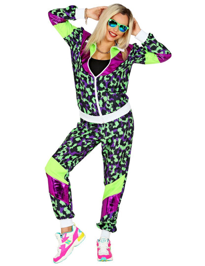 Fluo Adult léopard Prikradanje