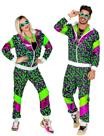 Velika -veliko fluo -velikost léopard tiskana prikrivanje