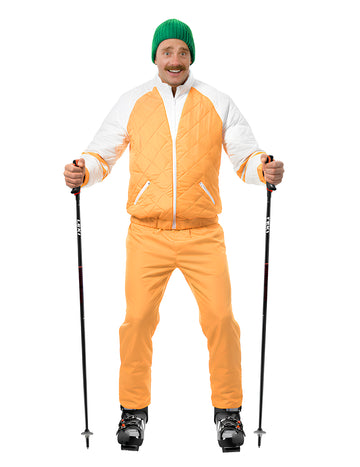 Kostum smučarska oprava Jean Claude Dusse za odrasle 