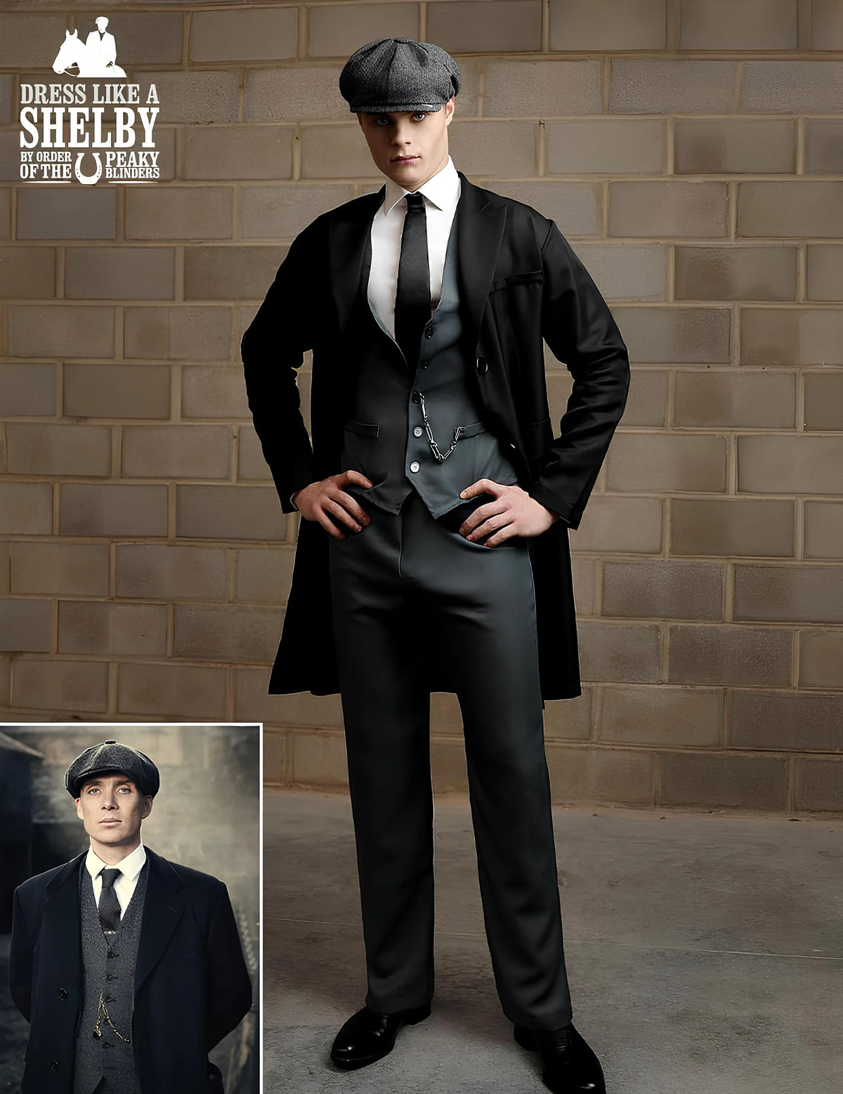 Kostum Tommy Shelby Peaky Blinders™ za moške 