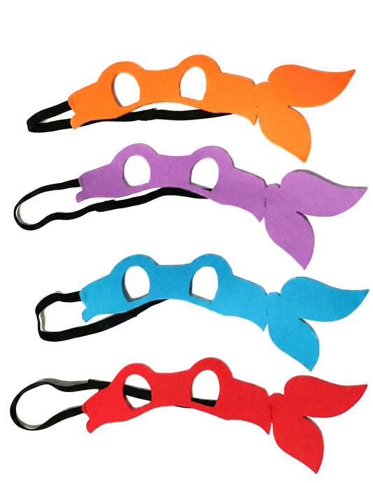 Kostum Ninja želve™ s 4 ženskimi maskami