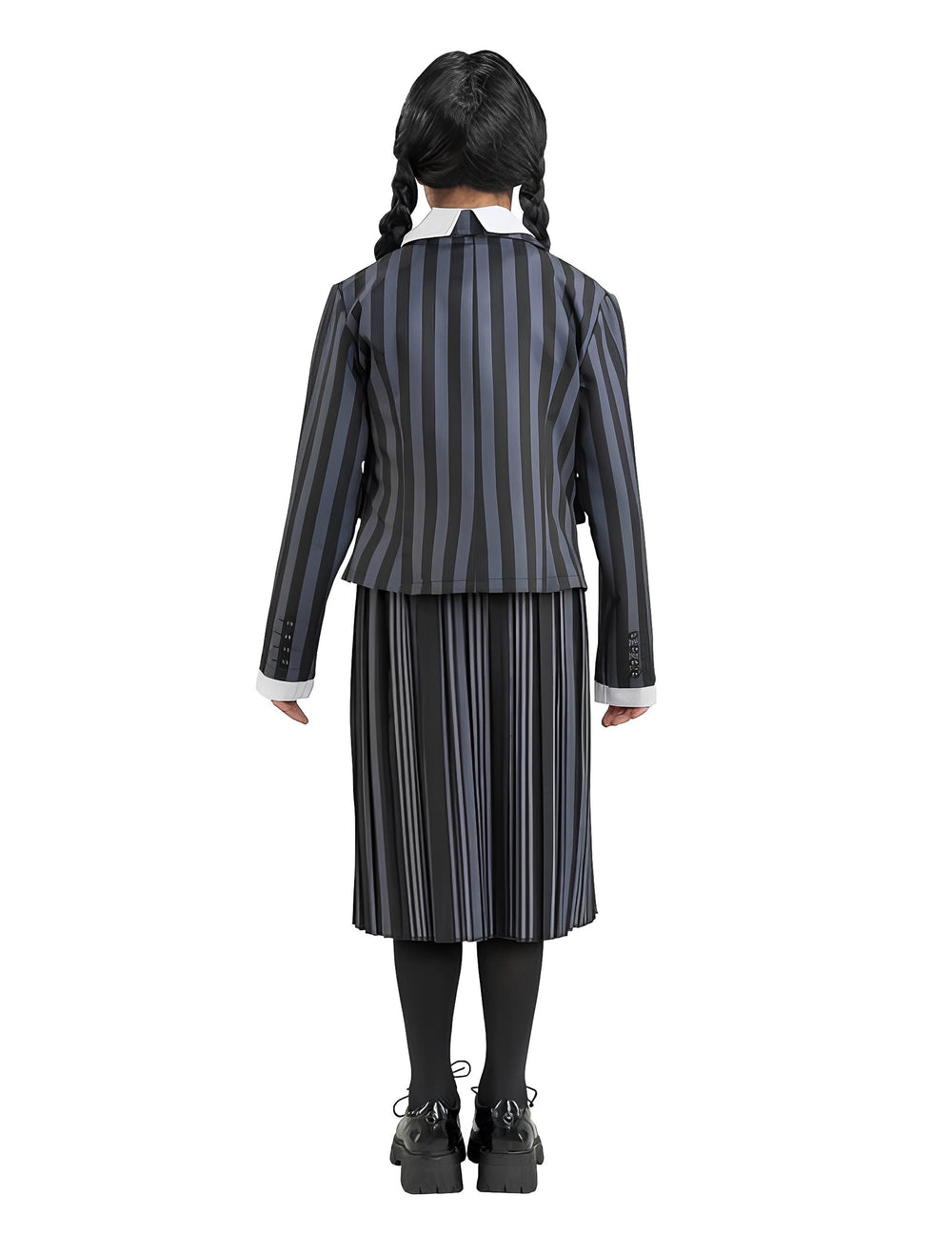 Vue de dos du déguisement uniforme Mercredi Addams Wednesday™