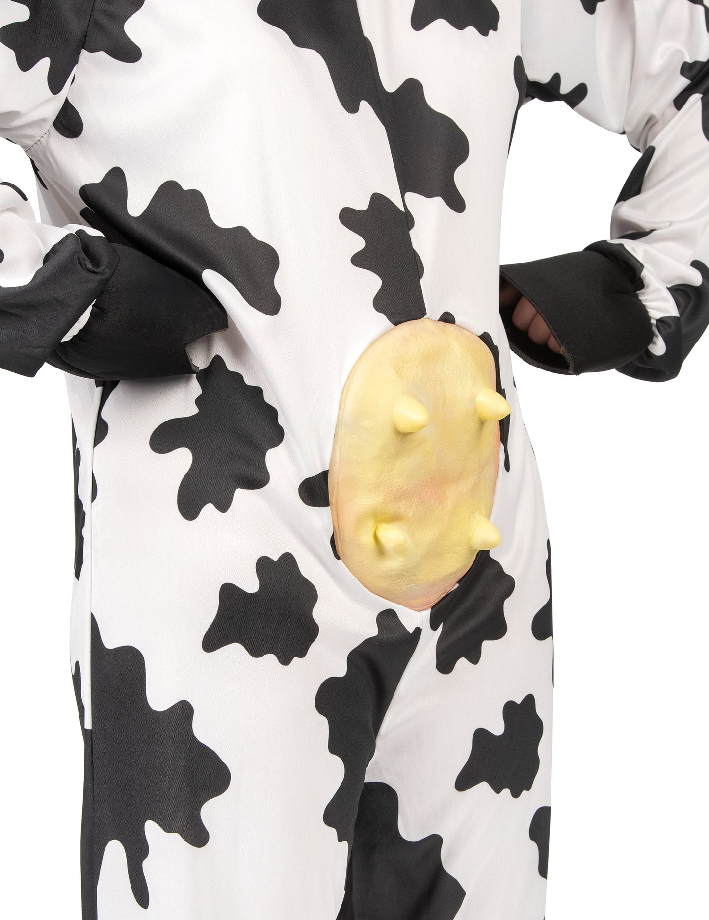 Podrobnost vimena obleke krave za odrasle