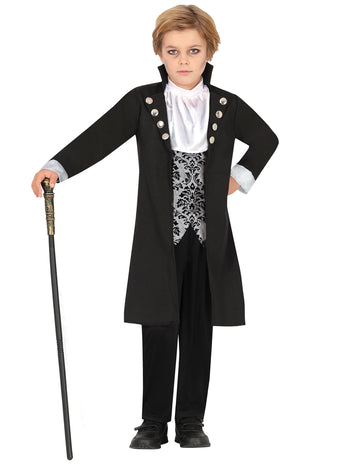 Fantje srebrni vampirski kostum